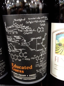 if I drink wine that has o chem on it I will understand all the reactions, right?